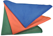 HappyZone 유리전용세차타월8040 초극세사 스웨드 미세먼지제거 항균타월 : 해피홈플러스-초극세사