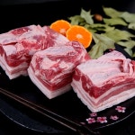 제주 흑돼지 선물세트 / 돈마호크 삼겹살 목살 1.9-2.2kg[프리미엄 3호] : 삼다닷컴