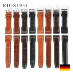리오스 386 허리케인1 IVO 20 21 22 mm IWC 항공시계 호환 가죽 시계줄 밴드 : 시계상자