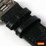 리오스 386 허리케인1 MAT 20 21 22 mm IWC 항공시계 호환 가죽 시계줄 밴드 : 시계상자