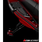 1개] BIKERS 혼다 포르자 300 -2017 블랙 사이드 스탠드 클립 확장 H0268 RED CBR650 CB125R CB500X : 바이킹넷온라인