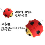 무당벌레 라텍스 삑삑이 │ 강아지 공놀이 강아지장난감 애견장난감 애견용품 반려견 라텍스토이 : 달리포유