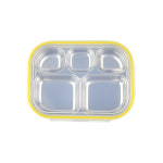 스텐 식판도시락 (5p) 학교 급식 학생 직장인 유치원 어린이집 개별위생식판 점심 도시락 : 씨에스동양상사