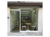 유리스티커 헤어샵 미용실 시트컷팅 로고 글자 영업시간80 스티커 유리창스티커 1226 : 베사메무쵸