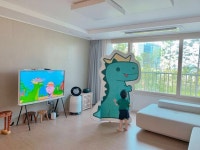 캐릭터 공룡양탄자 어린이방 침대 텐트 놀이 카펫매트 : 양품의 발견