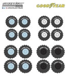 그린라이트 1:64  휠앤타이어 셋트 시리즈2 발통 다이캐스트 미니카 모형 피규어 : 미니카샵