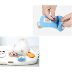 스낵포켓 슬리퍼 토이 │ 바스락 분리불안 후각놀이 노즈워크 강아지 코놀이 킁킁포켓 훈련 : 달리포유