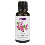 나우 푸드 에센셜 오일 30ml 제라늄 아로마 Now Essential Oils, Geranium Oil, Soothing Aromatherapy : 마리오몰