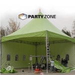 [렌탈]캐노피천막 대여 행사용 천막렌탈 임대 10X10 : 파티존 PARTY ZONE