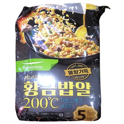 풀무원 황금밥알 볶음밥 210gX5개+아이스포장 냉동 : petzfunny | 네이버쇼핑