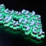 LED 3D아트 W-002 글자 주문제작 : 사인블루
