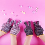 [어린이 유아 장갑]목장갑 어린이집 놀이터 바닷가 미술 모래놀이 갯벌 체험 활동 : 곰세마리 놀이터