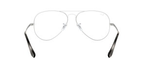 레이벤 보잉 안경 실버 Ray-Ban Aviator RB 6489 2538 55/58 사이즈 선택가능 : 안경왕