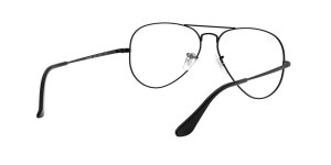 레이벤 보잉 안경 블랙 Ray-Ban Aviator RB 6489 2503 55/58 사이즈 선택가능 : 안경왕