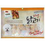 대용량 강아지 사사미 간식 헬로도기 리얼 훈제 닭고기 순닭가슴살, 300g, 1개 : 펫 마트