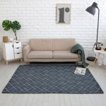 먼지없는 루카스라인 러그 식탁 거실러그 소형 거실카페트 : 리앤데코 러그