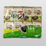 광천재래김 들기름구운김 4gx128봉 도시락김 : 엠지에프앤디