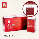 100mlx24포/정관장/홍삼원골드/선물세트/명절/쇼핑백 : 더도매샵