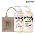 [빅그린] 임산부 대용량 샴푸505ml+바디워시505ml 토트백선물세트 : SK스토아