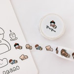 띵까띵까 마스킹테이프 : 만쥬네 문방구