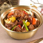 미니 돼지 찜갈비 580g (양념 찜갈비) : 장원축산