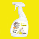 레몬향 1000ml 강아지 고양이 탈취제 애견 애묘 소변 배변 냄새제거 : 개시크