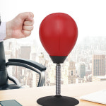 데스크탑 미니 흡착 복싱 펀치볼 책상 샌드백 스트레스해소 : 디자인에버