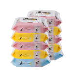 도그앤 캣 애견물티슈100매 X 10개 반려동물,강아지고양이 물티슈 : 리하우스