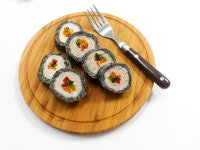 [강아지 생일상 BEST메뉴 ]강아지 수제간식 김밥 멍김밥 테린 자연식 화식 닭가슴살 간식 야채 6P : 마시땡