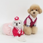 애견한복 이츠독 찬슬 왕자 한복 강아지옷 설날 & 추석 한복 : 달콤한 슈나네