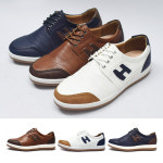 남자골프화 키높이 신발 파크골프 스크린 연습장 실내 슈즈 발편한 빅사이즈 290 300 게이트볼 : 브로그맨