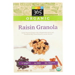 365 Everyday Value Organic 건포도 그래놀라 시리얼 482g 1팩 : 여우도깨비
