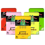 두성종이 A4 색지 OA 팬시페이퍼 80g JUMBO JP01흰미색 : 수니컴퍼니
