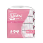 크리넥스 수앤수 실키소프트 물티슈 캡형 58매, 24개 : 하늘종합물류