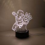 LED 아크릴 무드등 [아이언맨] : 더탑디자인