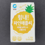 청정원 힘내 파인애플씨 주스 135ml 32개 : 고삐