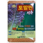 권농 토말린 상추씨앗 10.000립-만추대성 개량 흑치마상추 : 서진농약사