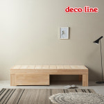 데코라인 코넬 디어 원서랍 마루형 원목 소파베드 DDR067C : 데코라인스토어