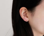 14k18k 왕관 피어싱 귀걸이 침 링 여자 종로 일산 주얼리 쇼핑몰 젬로드 g5016 : 젬로드주얼리