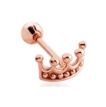 14k18k 왕관 피어싱 귀걸이 침 링 여자 종로 일산 주얼리 쇼핑몰 젬로드 g5016 : 젬로드주얼리