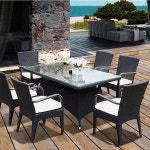 RR150-149 라탄 의자 테이블세트/야외 의자세트 : 티제이월드샵