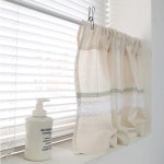 레이스 포인트 작은창 바란스 주방 커튼 : 아이러빙