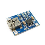 (PP-A115)TP4056 5V 1A 리튬배터리 충전모듈 Mini USB : 동신전자