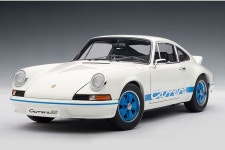PORSCHE 911 CARRERA RS 2.7 1973 WHITE W/ BLUE STRIPES(AUTO ART) 포르쉐 911 카레라 RS 2.7 1973 오토아트 컬렉션 : 쏘자몰