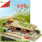 크래커플러스  초가집  종이입체3D조립 : 키트모아
