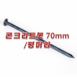 [아솔플러스] 콘크리트못 70mm(평머리)/1갑(100개) : 아솔플러스