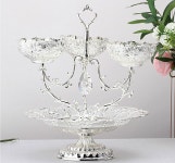 실버 3단 조립 트레이 : 디씨웨딩마트