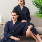 명품잠옷 모텔 실내 피부 관리사 배스 사우나 전신미술 송월샤워 가운 : 맥스퍼트