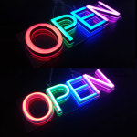 LED 3D아트 W-005 오픈 주문제작 : 사인블루