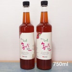 참매골 유기농 매실 홍매실청 황매실원액 홍매실 엑기스 500ml 2병 : 참매골농원